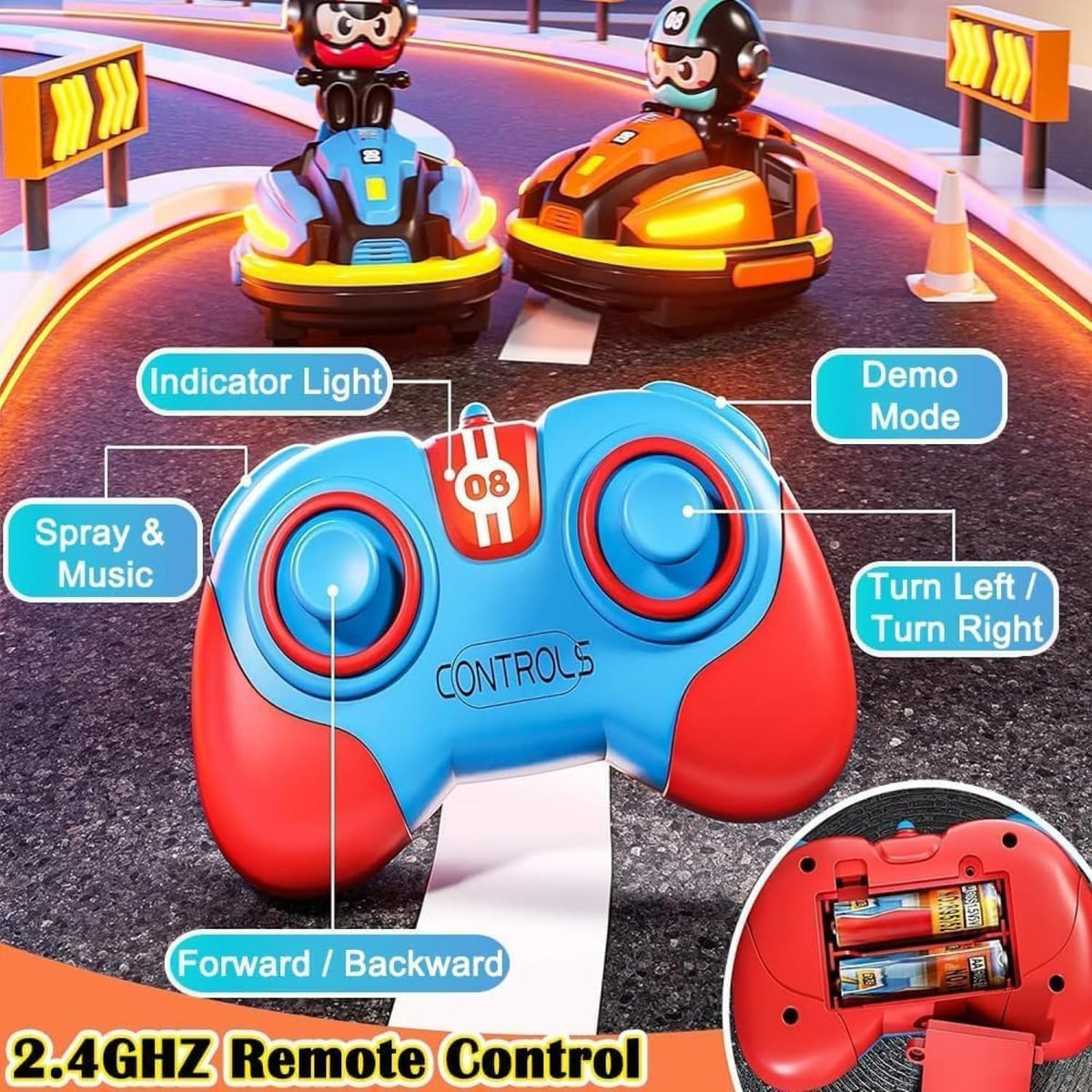 🚗💥 BUMP & RACE! | Kids’ RC Bumper Car