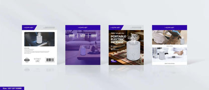 Hornet Portable Electric Incense - 30 Second Auto-Off Smart Diffuser