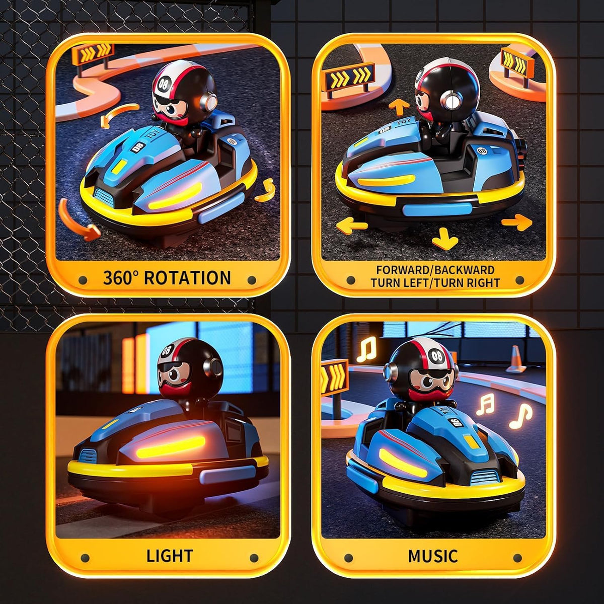 🚗💥 BUMP & RACE! | Kids’ RC Bumper Car