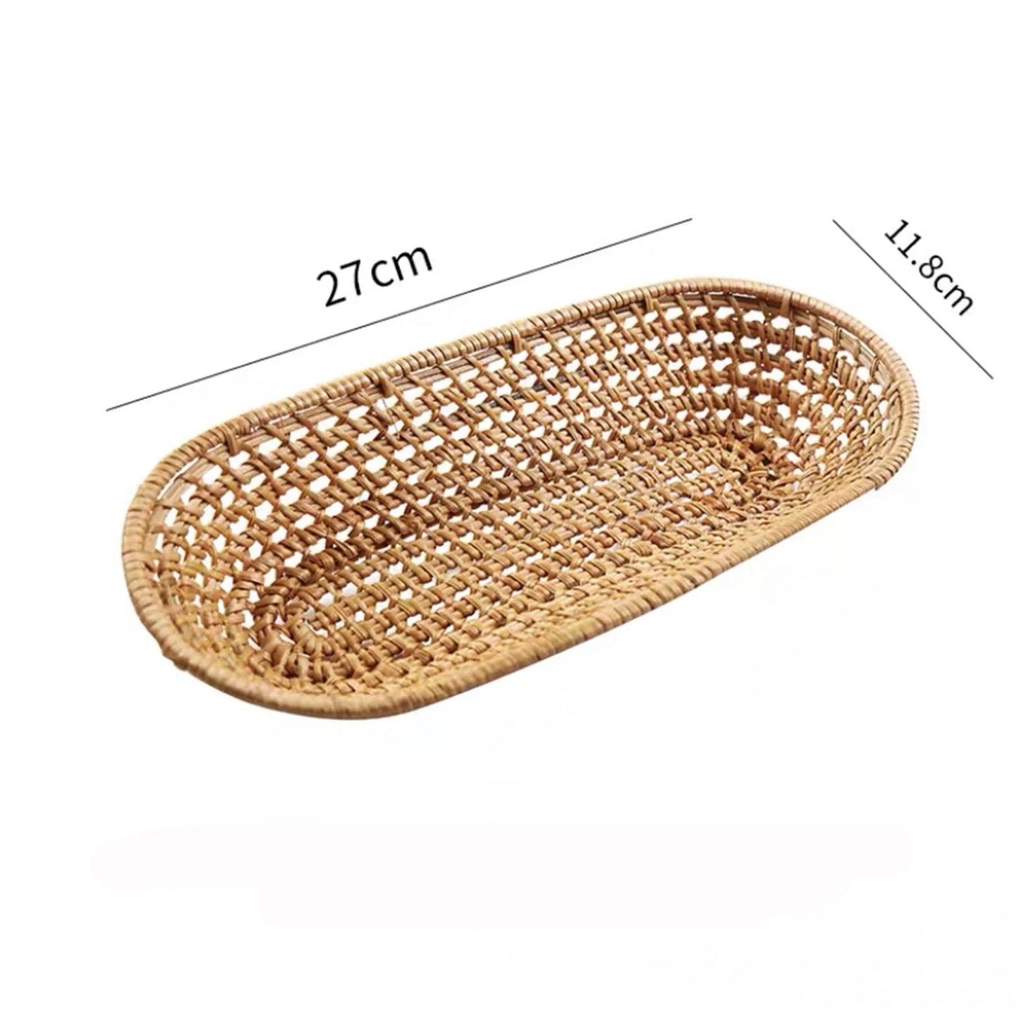 Rattan Woven Fruit Basket Cute Shape Fruit Bowls Tray Vegetable Snack Basket Novelty Animal Shaped Home Decor Organizer Handmade