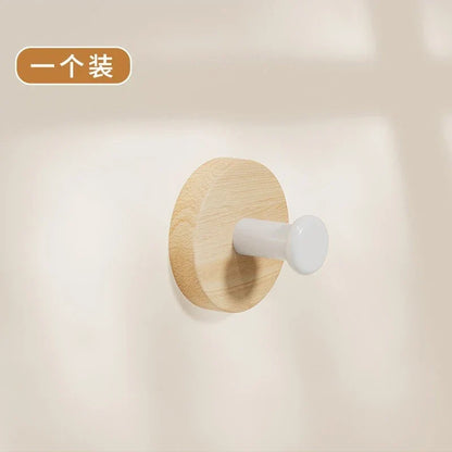 Self-adhesive Wood Hanging Hanger