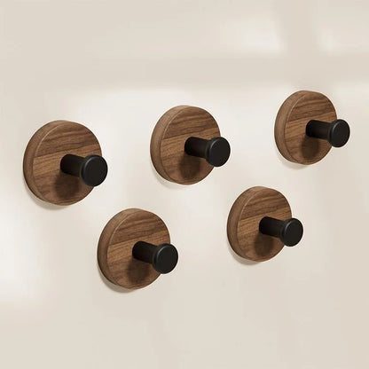 Self-adhesive Wood Hanging Hanger
