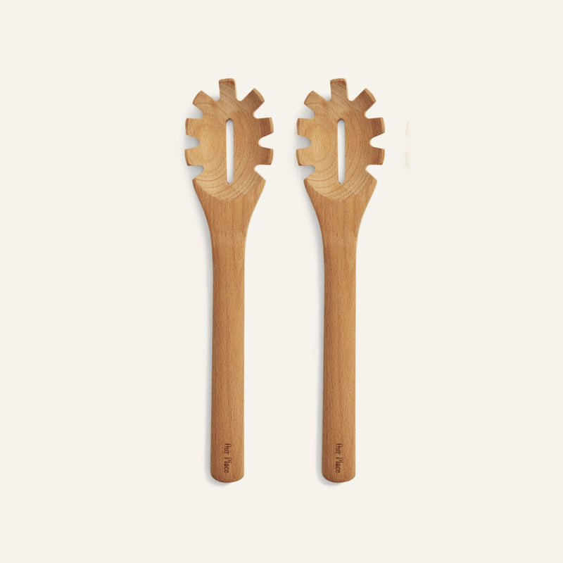 Beechwood Serving Spoons