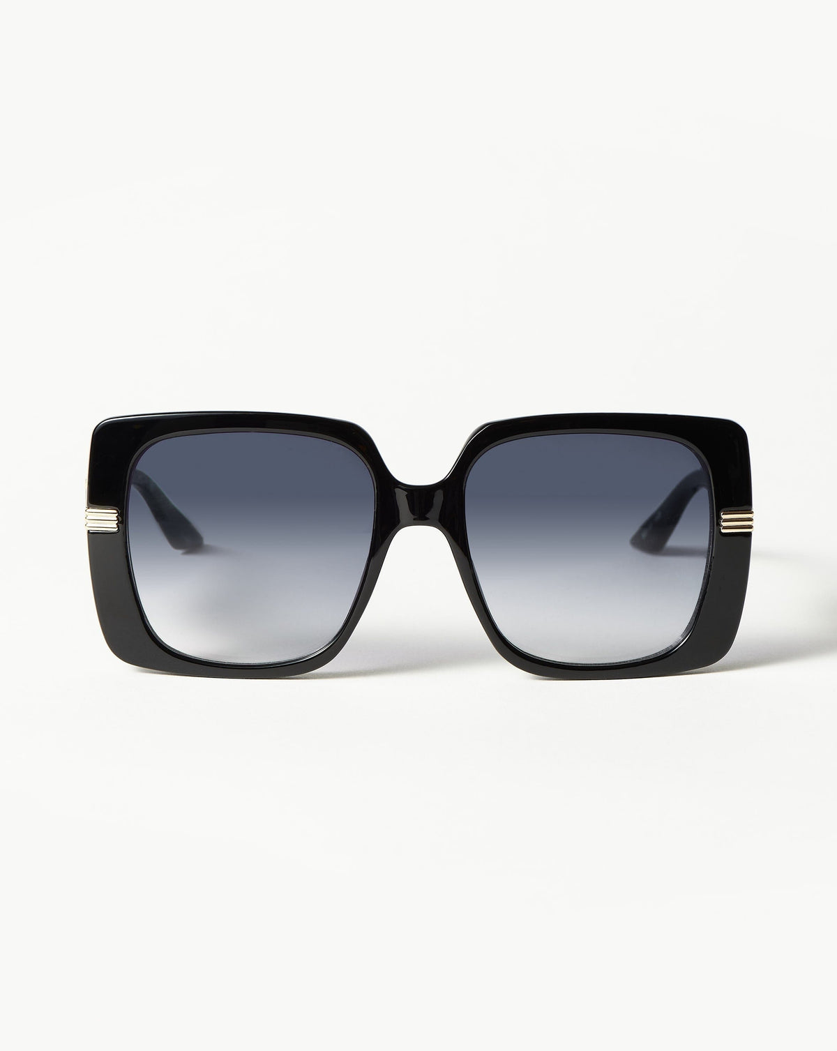 Le Specs Phoenix Ridge Oversized Square Sunglasses | Black